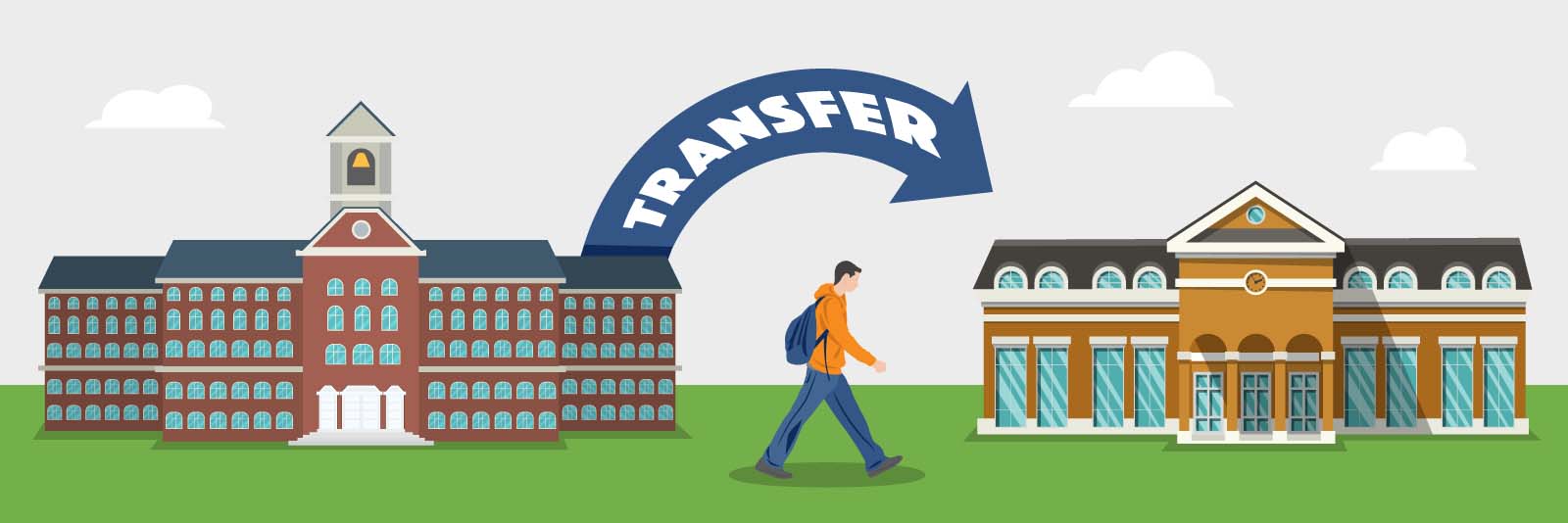 Transfer student clipart